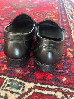 Loafer Vintage Jackson Mokassins Leder schwarz