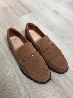 Loafers echt suede van Clarks maat 40
