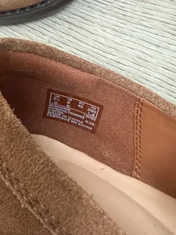 Loafers echt suede van Clarks maat 40