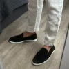 Loafers/Slippers Schwarz
