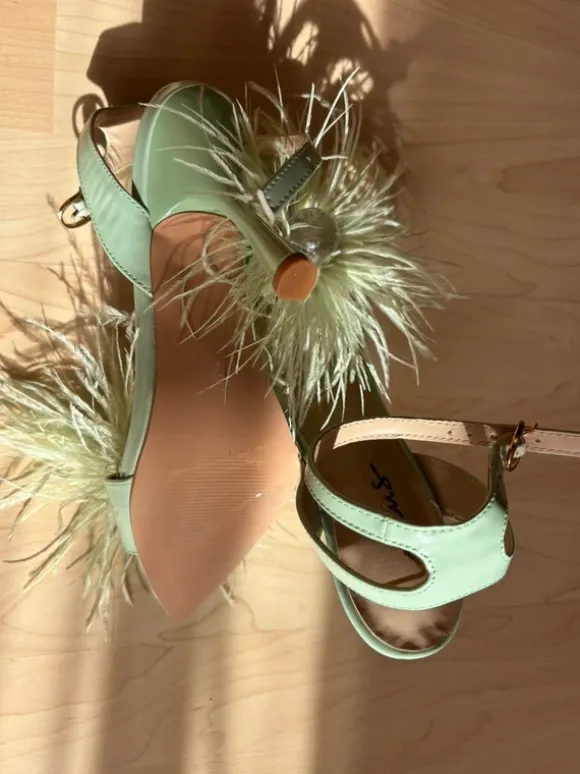Lulus sommer heels mint grün 37
