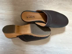 Maison MABIN Grösse 39 Braune Clogs für den Sommer
