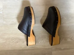 Maison MABIN Grösse 39 Braune Clogs für den Sommer