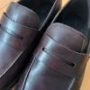 Mango Echtleder Loafer braun