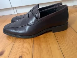Mango Echtleder Loafer braun