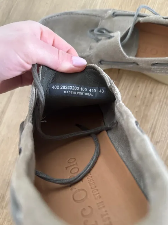 Marco Polo Loafers braun/beige