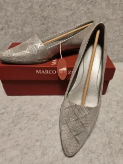 Marco Tozzi Ballerinas silber