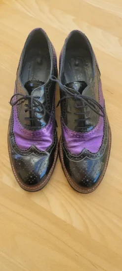 Maripé Loafer Lila Schwarz 41
