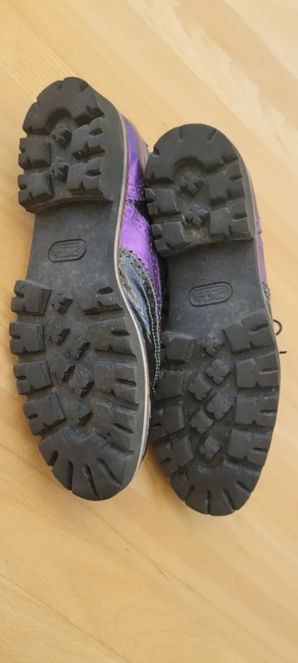 Maripé Loafer Lila Schwarz 41