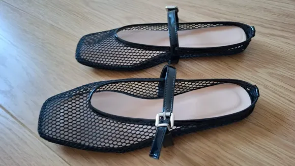Mary jane mesh schoenen 38
