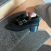 Mary Jane Stiefel Wildleder
