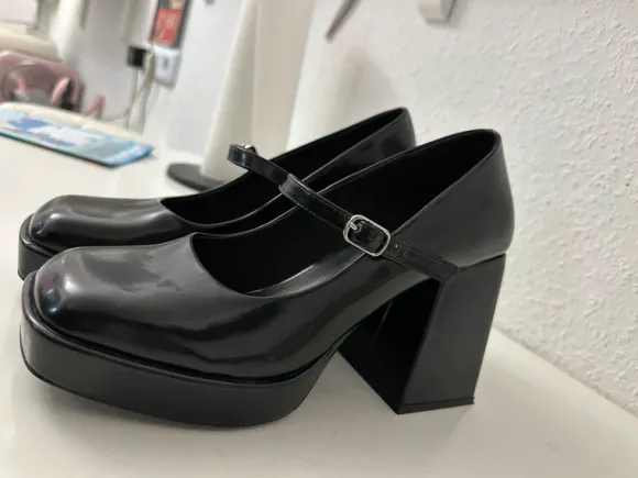 Mary Jane Vegan High Heels