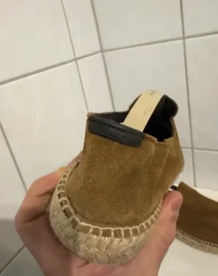 Massimo Dutti suede espadrilles - size 41 - 100% suede