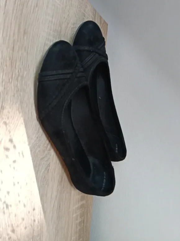 Mädchen Ballerina Sommerschuhe schwarz festlich schick 37 graceland