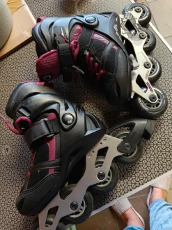 Meergroeiende in line skates
