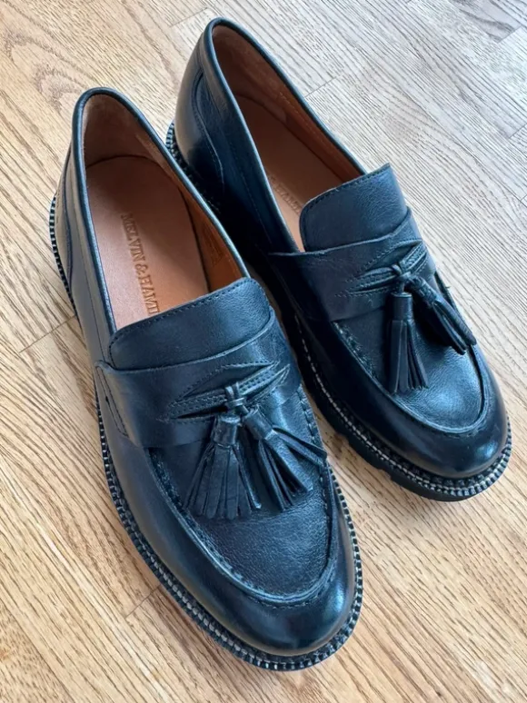 Melvin & Hamilton Loafer schwarz Größe 38