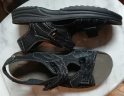 Memphis Jungen/Männer Sandalen gr 43 schwarz sehr gut