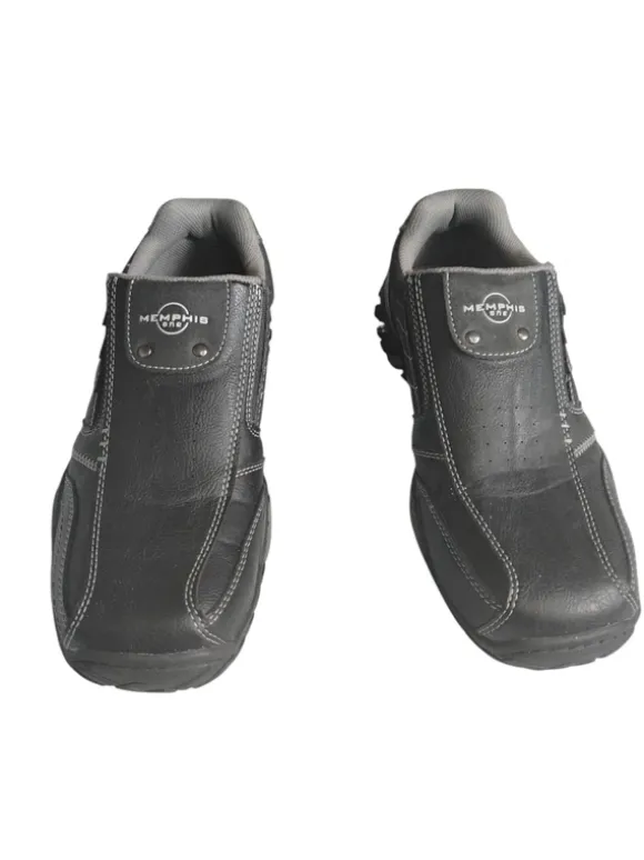 Memphis One Herren Slipper / Halbschuhe – Gr. 43 – Schwarz – Top Zustand