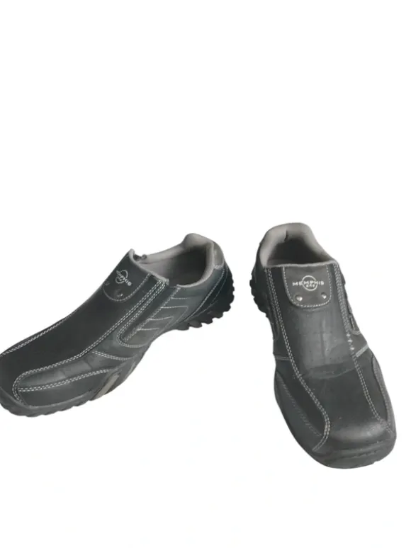 Memphis One Herren Slipper / Halbschuhe – Gr. 43 – Schwarz – Top Zustand