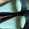 Mephisto Gabriela Mary Jane Ballerinas / Flats aus schwarzem Leder