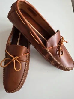 Minnetonka Mokassin Herren Gr(15)49-50 Leder Neu