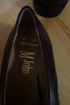 M.John Classic Herren Halbschuhe Budapester UK 9, dunkelbraun, Gr. 43