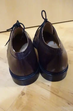 M.John Classic Herren Halbschuhe Budapester UK 9, dunkelbraun, Gr. 43