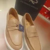 Mocassino beige uomo