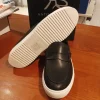 Mocassino nero uomo