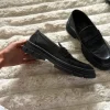 Mocassins cuire