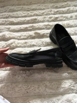 Mocassins cuire