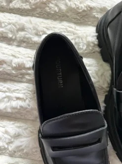 Mocassins cuire
