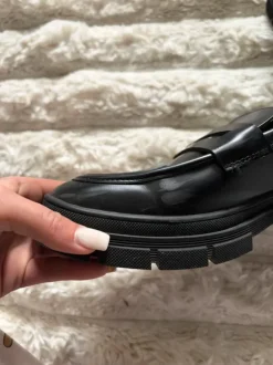 Mocassins cuire