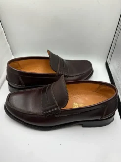 Mocassins en cuir marron Van Bommel.S621