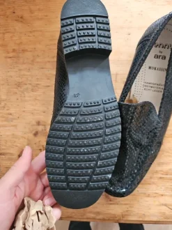 Mokassins pailettenlook