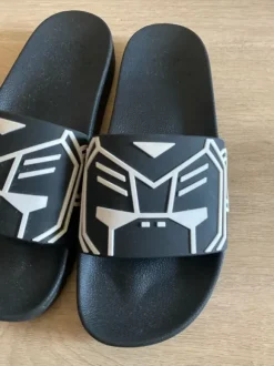 Mooie black bananas badslippers