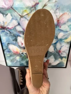 Mou espadrilles met sleehak maat 39, wedge espadrilles maat 39 Mou