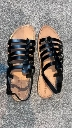 Mr & Mrs You Leder Sandalen Gr. 43 Made in Italy