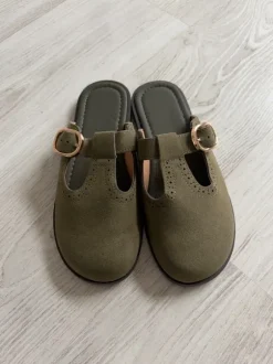 Mules-kaki- maat 37