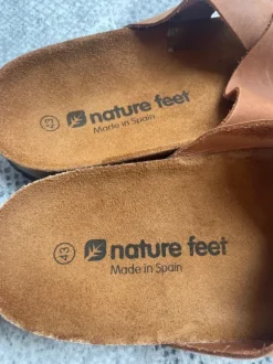 Natürliche Unisex Sandalen Größe 43 wie neu