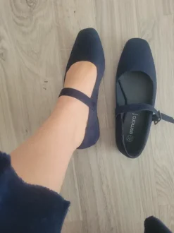 Navy cute ballerinas