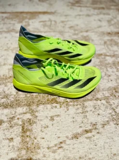 Neon gelbe Adidas Adizero Takumi Sen 10 – Fast wie neu 🔥