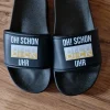 Neu Oh schon Bier Uhr badeschuhe slipper schuhe Herren Damen 38