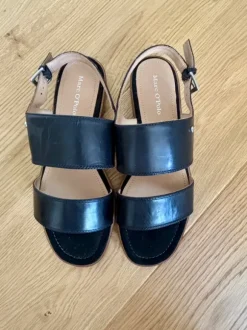 Neue Marc O‘Polo Sandalen schwarz, 38,5