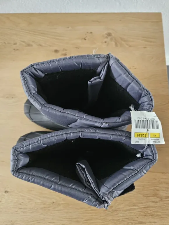 Nieuw snowboots maat 45, kleur grijs