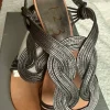 Nieuwe metallic zilveren feestsandalen 37