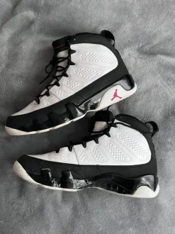 Nike Air Jordan 9 Retro Space Jam 2010 OG White Black Red Sneakers Basketball IX