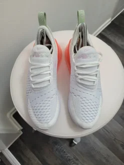 Nike Air Max 270 Gr. 38 weiß/ pink/ aprikose