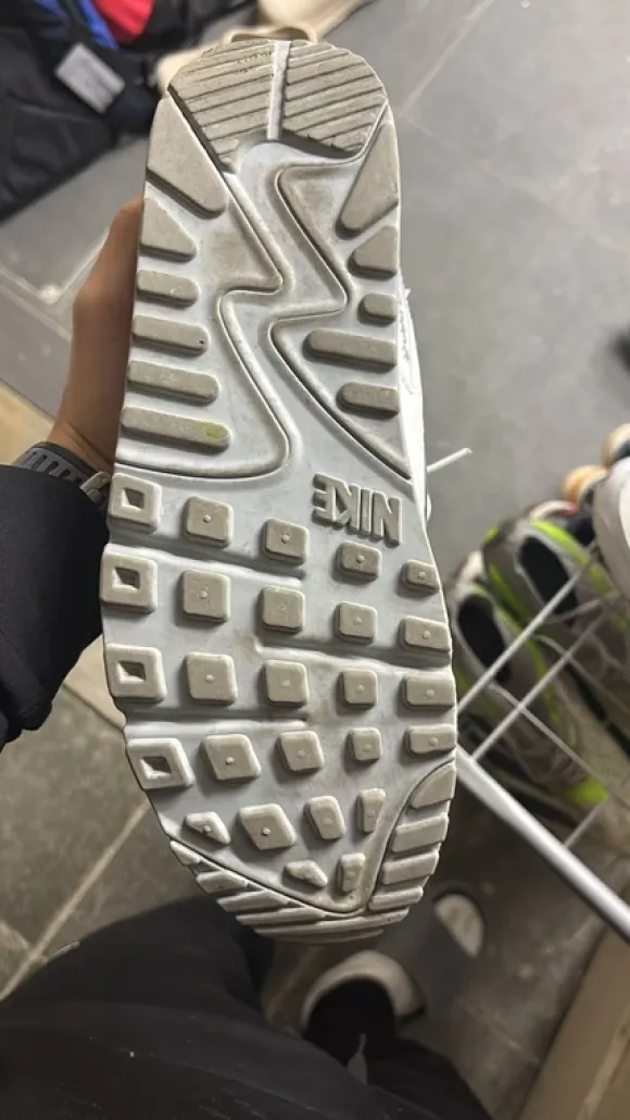 Nike Air Max 90 "Summit White / Metallic Silver