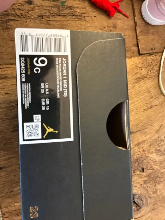Nike Jordan 1 Größe 26